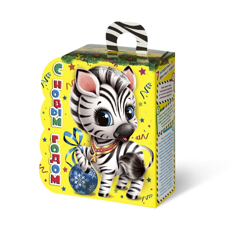 Зебряша желтый №8/14