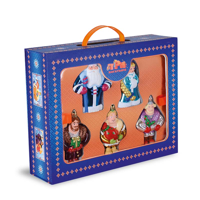 Три богатыря и Новый год №60/10 (елочные игрушки)